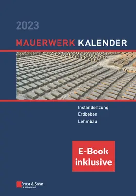 Schermer / Brehm |  Mauerwerk-Kalender 2023 | Buch |  Sack Fachmedien