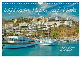 CALVENDO / Kleemann |  Idyllische Häfen auf Kreta (Wandkalender 2025 DIN A4 quer), CALVENDO Monatskalender | Sonstiges |  Sack Fachmedien