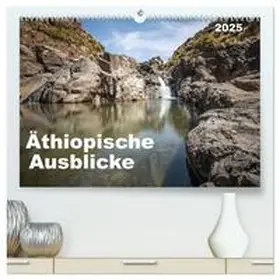 CALVENDO / Hecker |  Äthiopische Ausblicke (hochwertiger Premium Wandkalender 2025 DIN A2 quer), Kunstdruck in Hochglanz | Sonstiges |  Sack Fachmedien