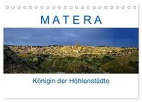 CALVENDO / Müller |  Matera - Königin der Höhlenstädte (Tischkalender 2025 DIN A5 quer), CALVENDO Monatskalender | Sonstiges |  Sack Fachmedien