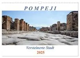 CALVENDO / Müller |  Versteinerte Stadt Pompeji (Wandkalender 2025 DIN A3 quer), CALVENDO Monatskalender | Sonstiges |  Sack Fachmedien