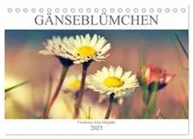CALVENDO / Delgado |  Gänseblümchen Poesie (Tischkalender 2025 DIN A5 quer), CALVENDO Monatskalender | Sonstiges |  Sack Fachmedien