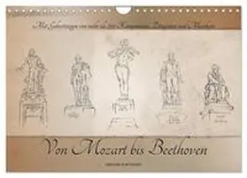 CALVENDO / Hartmann | Von Mozart bis Beethoven (Wandkalender 2025 DIN A4 quer), CALVENDO Monatskalender | Sonstiges | 978-3-435-30356-4 | sack.de