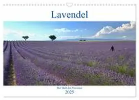CALVENDO / Werner |  Lavendel. Der Duft der Provence (Wandkalender 2025 DIN A3 quer), CALVENDO Monatskalender | Sonstiges |  Sack Fachmedien