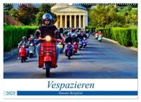 CALVENDO / Borghini |  Vespazieren (Wandkalender 2025 DIN A2 quer), CALVENDO Monatskalender | Sonstiges |  Sack Fachmedien