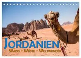 Pohl / CALVENDO | Jordanien - Wadis - Wüste - Weltwunder (Tischkalender 2025 DIN A5 quer), CALVENDO Monatskalender | Sonstiges | 978-3-435-39715-0 | sack.de