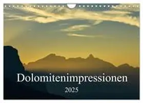 CALVENDO / Seitz |  Dolomitenimpressionen (Wandkalender 2025 DIN A4 quer), CALVENDO Monatskalender | Sonstiges |  Sack Fachmedien