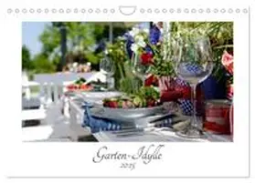 CALVENDO / Trapp | Garten-Idylle 2025 (Wandkalender 2025 DIN A4 quer), CALVENDO Monatskalender | Sonstiges | 978-3-435-44141-9 | sack.de