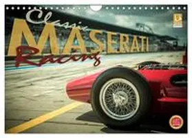 CALVENDO / Hinrichs |  Classic Maserati Racing (Wandkalender 2025 DIN A4 quer), CALVENDO Monatskalender | Sonstiges |  Sack Fachmedien