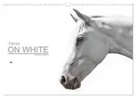 CALVENDO / Peters |  Pferde ON WHITE (Wandkalender 2025 DIN A3 quer), CALVENDO Monatskalender | Sonstiges |  Sack Fachmedien