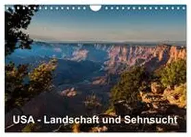CALVENDO / Jansen |  USA – Landschaft und Sehnsucht (Wandkalender 2025 DIN A4 quer), CALVENDO Monatskalender | Sonstiges |  Sack Fachmedien
