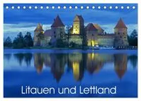 CALVENDO / Hanke |  Litauen und Lettland (Tischkalender 2025 DIN A5 quer), CALVENDO Monatskalender | Sonstiges |  Sack Fachmedien