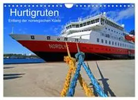 CALVENDO / Hanke |  Hurtigruten - Entlang der norwegischen Küste (Wandkalender 2025 DIN A4 quer), CALVENDO Monatskalender | Sonstiges |  Sack Fachmedien