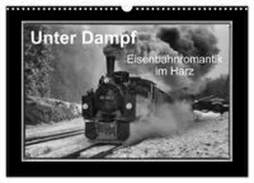 CALVENDO / Maurer | Unter Dampf - Eisenbahnromantik im Harz (Wandkalender 2025 DIN A3 quer), CALVENDO Monatskalender | Sonstiges | 978-3-435-76474-7 | sack.de