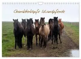 CALVENDO / Stephan |  Charakterköpfe Islandpferde (Wandkalender 2025 DIN A4 quer), CALVENDO Monatskalender | Sonstiges |  Sack Fachmedien