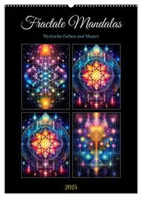 CALVENDO / Gierok-Latnaik |  Fractale Mandalas (Wandkalender 2025 DIN A2 hoch), CALVENDO Monatskalender | Sonstiges |  Sack Fachmedien