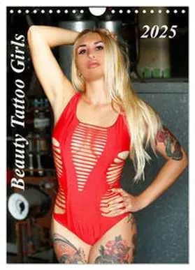 CALVENDO / Talmon |  Beauty Tattoo Girls 2025 (Wandkalender 2025 DIN A4 hoch), CALVENDO Monatskalender | Sonstiges |  Sack Fachmedien