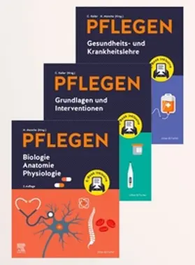 Keller / Menche |  PFLEGEN Lernpaket 3.A. + E-Books: Grundlagen - Anatomie - Krankheitslehre | Buch |  Sack Fachmedien
