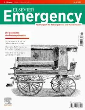 Klausmeier / Gollwitzer / Grusnick |  Elsevier Emergency. Die Geschichte des Rettungsdiensts. 2/2021 | Buch |  Sack Fachmedien