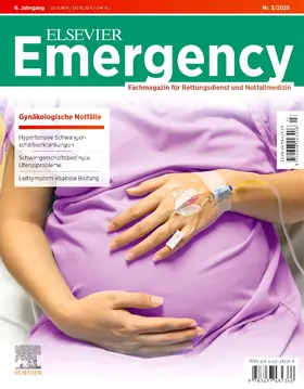 Gollwitzer / Schwarz / Grusnick |  ELSEVIER Emergency.  Gynäkologische Notfälle. 3/2025: Fachmagazin für Rettungsdienst und Notfallmedizin | Buch |  Sack Fachmedien