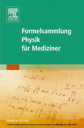 N |  Formelsammlung Physik für Mediziner | eBook | Sack Fachmedien