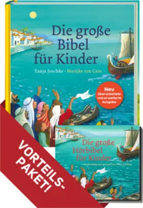 Jeschke |  Die große Bibel für Kinder. Kombipaket (Buch + Hörbuch) | Buch |  Sack Fachmedien