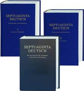 Kraus / Karrer |  Septuaginta Deutsch - Studienpaket | Buch |  Sack Fachmedien