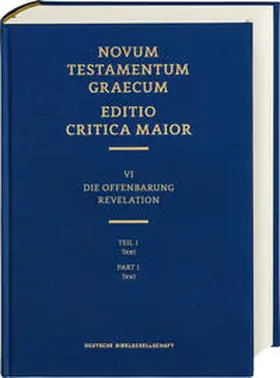 Institut für Neutestamentliche Textforschung / Karrer |  ECM VI/1. Offenbarung. Text | Buch |  Sack Fachmedien