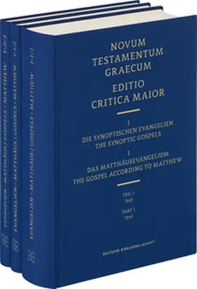 Institut für Neutestamentliche Textforschung / Strutwolf / Gäbel |  ECM I.1 Matthäusevangelium. Gesamtband | Buch |  Sack Fachmedien
