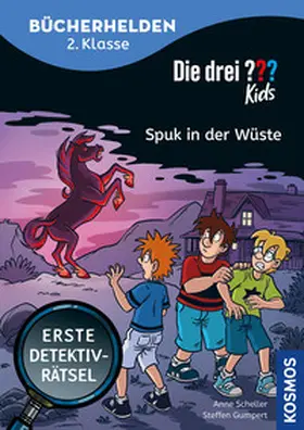 Scheller |  Die drei ??? Kids, Bücherhelden 2. Klasse, Spuk in der Wüste | Buch |  Sack Fachmedien