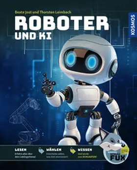 Leimbach / Jost |  Kosmos SchlauFUX Roboter und KI | Buch |  Sack Fachmedien