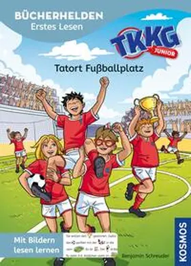 Schreuder |  TKKG Junior, Bücherhelden Vorschule, Tatort Fußballplatz | eBook | Sack Fachmedien