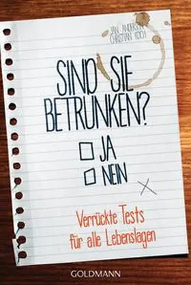 Anderson / Koch |  Sind Sie betrunken? | Buch |  Sack Fachmedien