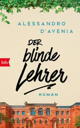 D'Avenia |  Der blinde Lehrer | Buch |  Sack Fachmedien