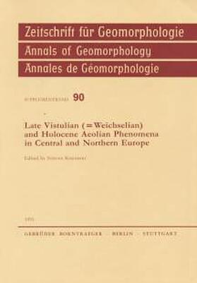 Kozarski |  Late Vistulian (= Weichselian) and Holocene Aeolian Phenomena in Central and Northern Europe | Buch |  Sack Fachmedien