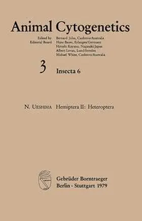 Ueshima / John / Kayano |  Animal Cytogenetics / Insecta / Hemiptera II: Heteroptera | Buch |  Sack Fachmedien