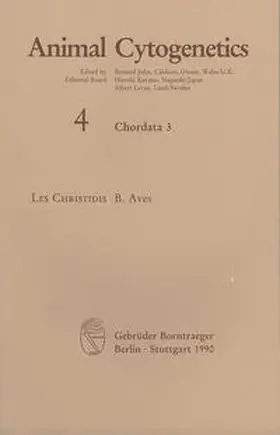 Christidis / John / Kayano |  Animal Cytogenetics / Chordata / Aves | Buch |  Sack Fachmedien