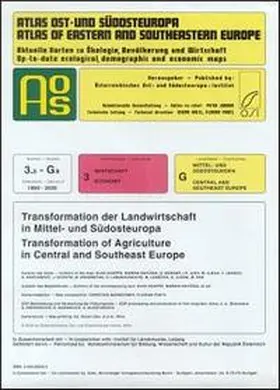 Knappe / Ratcina |  Atlas Ost- und Südosteuropa /Atlas of Eastern and Southeastern Europe.... / Nr 3: Wirtschaft /Economy / Transformation der Landwirtschaft in Mittel- und Südosteuropa = Transformation of Agriculture in Central and Southeast Europe | Buch |  Sack Fachmedien