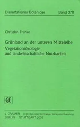 Franke |  Grünland an der untereren Mittelelbe | Buch |  Sack Fachmedien