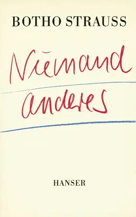 Strauß |  Niemand anderes | Buch |  Sack Fachmedien