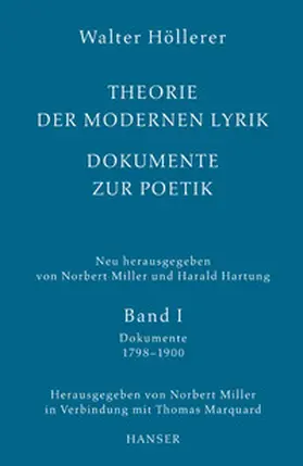 Höllerer |  Theorie der modernen Lyrik | Buch |  Sack Fachmedien