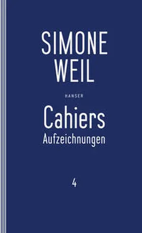 Weil / Edl / Matz |  Cahiers 4 | Buch |  Sack Fachmedien