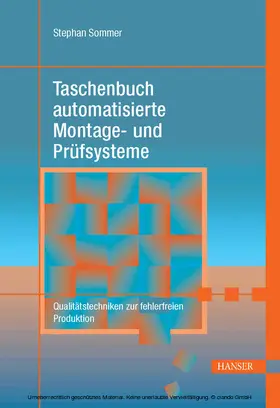 Sommer / Brunner |  Taschenbuch automatisierte Montage- und Prüfsysteme | eBook | Sack Fachmedien