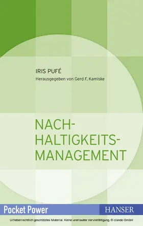 Pufé / Kamiske | Nachhaltigkeitsmanagement | E-Book | sack.de