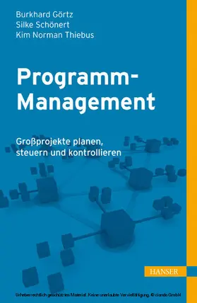 Schönert / Görtz / Thiebus | Programm-Managment | E-Book | www2.sack.de