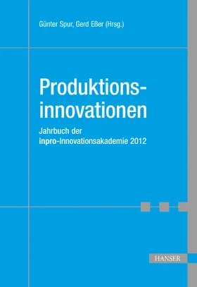 Spur / Eßer |  Produktionsinnovationen | eBook | Sack Fachmedien