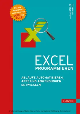 Kofler / Nebelo |  Excel programmieren | eBook | Sack Fachmedien