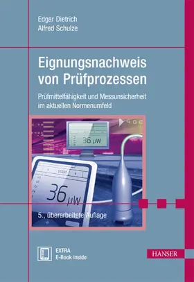 Dietrich / Schulze |  Eignungsnachweis von Prüfprozessen | Buch |  Sack Fachmedien