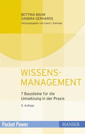 Gerhards / Baum |  Wissensmanagement | eBook | Sack Fachmedien