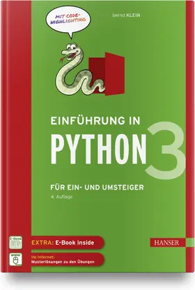 Klein | Einführung in Python 3 | Medienkombination | 978-3-446-46379-0 | sack.de